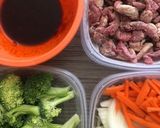 甘辛、簡単、豚肉の野菜炒め作り方3写真