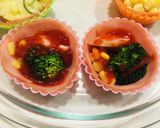 レンジde3種のハムカップ☆作り方13写真
