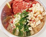 レンコンの肉のせ揚げ!作り方1写真