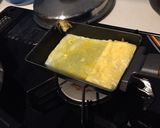 小さい卵焼き スパム入り作り方3写真
