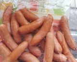 買ってきたウィンナーは茹でてます作り方1写真