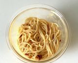 卵×パルミジャーノで【ローマカルボナーラ作り方8写真