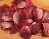家庭料理の先輩に習ったシャカシャカ砂肝作り方1写真