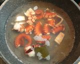 芽キャベツ・ちくわぶ・蛸の煮物　発酵玉葱作り方2写真