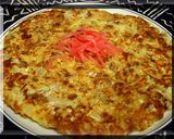 納豆お好み焼き(簡単キャベツ版）*:・作り方2写真