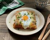 冷凍作りおきトースト　チーズカレーエッグ作り方5写真
