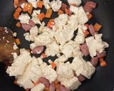 ドライカレー風炒り豆腐作り方4写真
