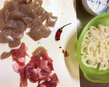蒟蒻入りで蓮根、豚のきんぴらなり〜♫作り方1写真