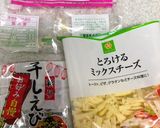 もやしチーズと残り物でおつまみ作り方1写真