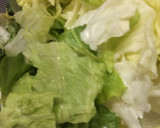 レタス×カニかま×卵の中華風炒め作り方1写真