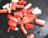 レタス×カニかま×卵の中華風炒め作り方5写真