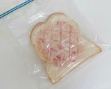 焼くまで3分⁈いちごメロンパントースト作り方5写真