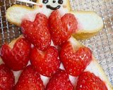簡単冷凍作りおきトースト!苺のお姫さま作り方10写真