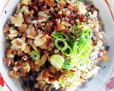 ネバネバしない!納豆チャーハン作り方5写真