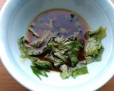 10分で！豚こま・南瓜の大葉照り焼き！作り方1写真