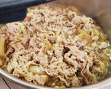 シンプルに！それだけで美味しい牛丼作り方6写真