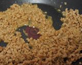 大豆ミートで茄子のごまみそ炒め作り方2写真