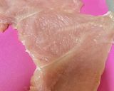 簡単節約！鶏むね肉さつまいもチキンロール作り方2写真