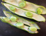 ☆旬のそら豆をトースターで塩焼き作り方1写真