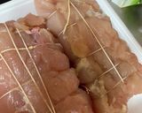 簡単節約！鶏むね肉さつまいもチキンロール作り方4写真