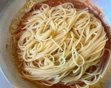 シーチキンとトマトのスパゲッティ作り方9写真