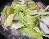 夕食☆簡単節約肉団子と白菜スタミナスープ作り方4写真