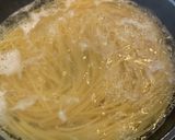 セロリと鶏ひき肉のパスタ作り方2写真