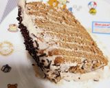 チョコ味の黒柳徹子さんケーキ作り方8写真