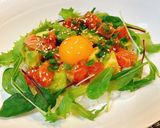 簡単♡サーモンとアボカドのハワイ風ポキ丼作り方3写真