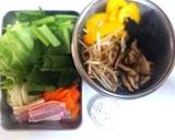 ベーコンと彩り野菜の中華炒め作り方1写真