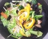 ベーコンと彩り野菜の中華炒め作り方5写真