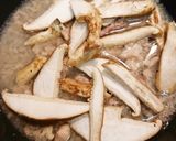 しらすと椎茸のサバ缶エキス入りパスタ作り方1写真