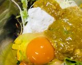 あまりのカレーで●魚肉ソーセージの米粉お好み焼き作り方1写真