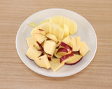 介護食　さつまいもとりんごのシナモン煮作り方2写真
