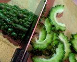 簡単★昼食！「ゴーヤーの唐揚げ」作り方1写真