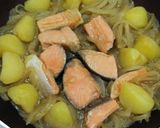 道産子の味?☆ほっこり鮭じゃが♪石狩鍋風作り方18写真