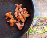 子ども喜ぶタコウインナーともやし炒め作り方1写真