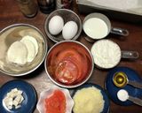 ケークサレ☆トマト&モッツァレラ♪作り方1写真