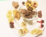 y2021.2.14初生チョコプレート♡作り方10写真