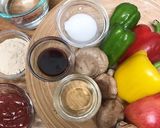 揚げない肉団子/野菜甘酢あんかけ作り方2写真