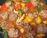 揚げない肉団子/野菜甘酢あんかけ作り方20写真
