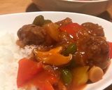 揚げない肉団子/野菜甘酢あんかけ作り方22写真