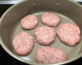 欧風チーズポークハンバーグ作り方3写真