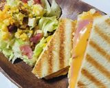 オシャレブランチ☆ホットサンド&シーザー作り方11写真