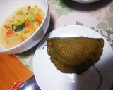 ツナ缶で→アレンジ★流行りのシュクメルリ作り方5写真
