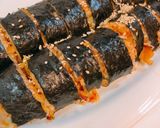 簡単☆濃厚チーズキンパ作り方8写真