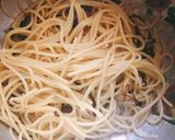 まな板包丁なし梅昆布パスタ作り方2写真