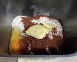 ほんのりバニラ☆卵入りココア食パンHB作り方5写真