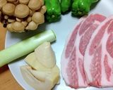 豚ロースと野菜のテンメンジャン炒め作り方1写真