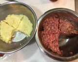 マッシュポテト入りハンバーグ作り方6写真